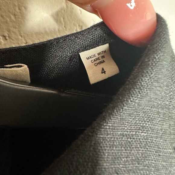 Dôen Monroe Linen Black Mini Dress - Picture 4 of 7